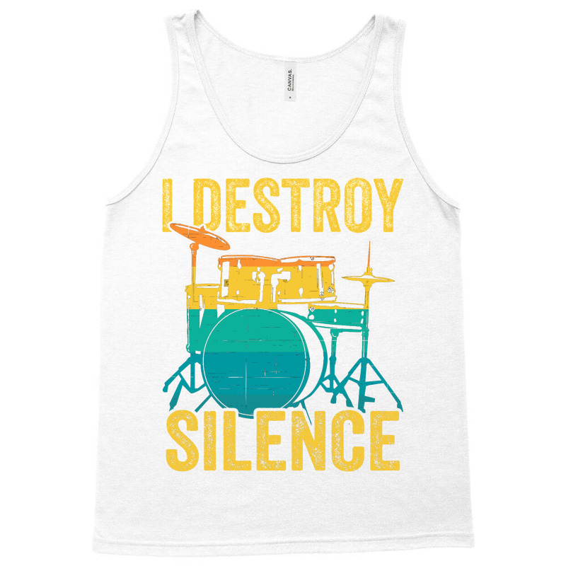 I Destroy Silence Tank Top | Artistshot