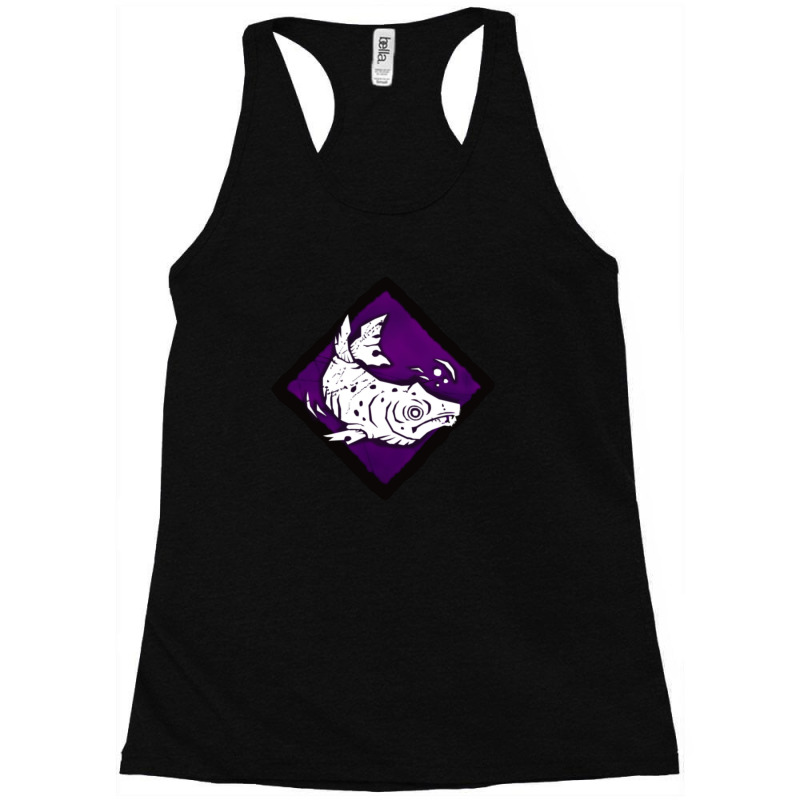 Red Herring Hq Diamond Perk Inspired Splash Art Racerback Tank | Artistshot