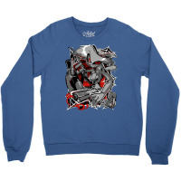 Angel Dust Demon Design   Hazbin Hotel Crewneck Sweatshirt | Artistshot