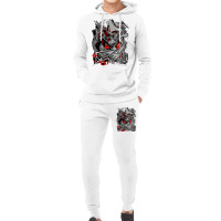 Angel Dust Demon Design   Hazbin Hotel Hoodie & Jogger Set | Artistshot