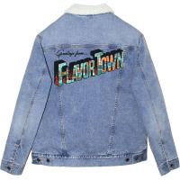 Flavortown Unisex Sherpa-lined Denim Jacket | Artistshot