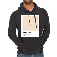 Pantone Ecru Poster Love Vintage Hoodie | Artistshot