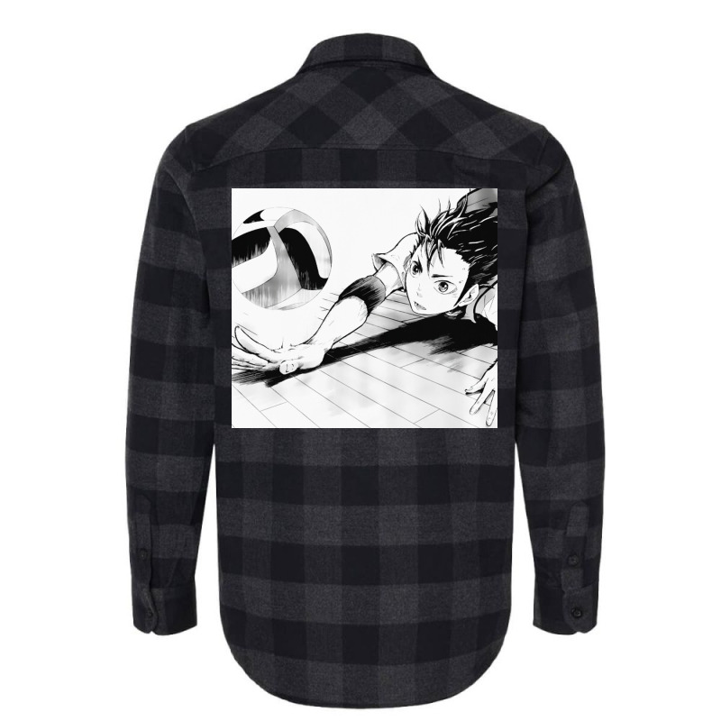 Nishinoya Flannel Shirt | Artistshot