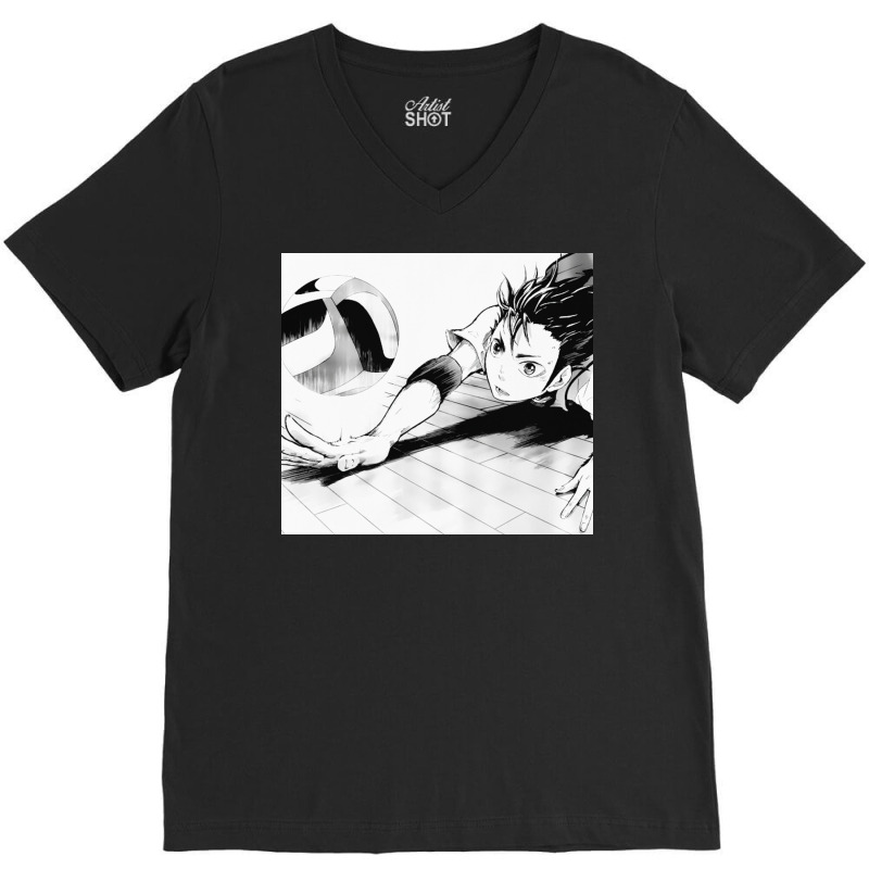 Nishinoya V-neck Tee | Artistshot