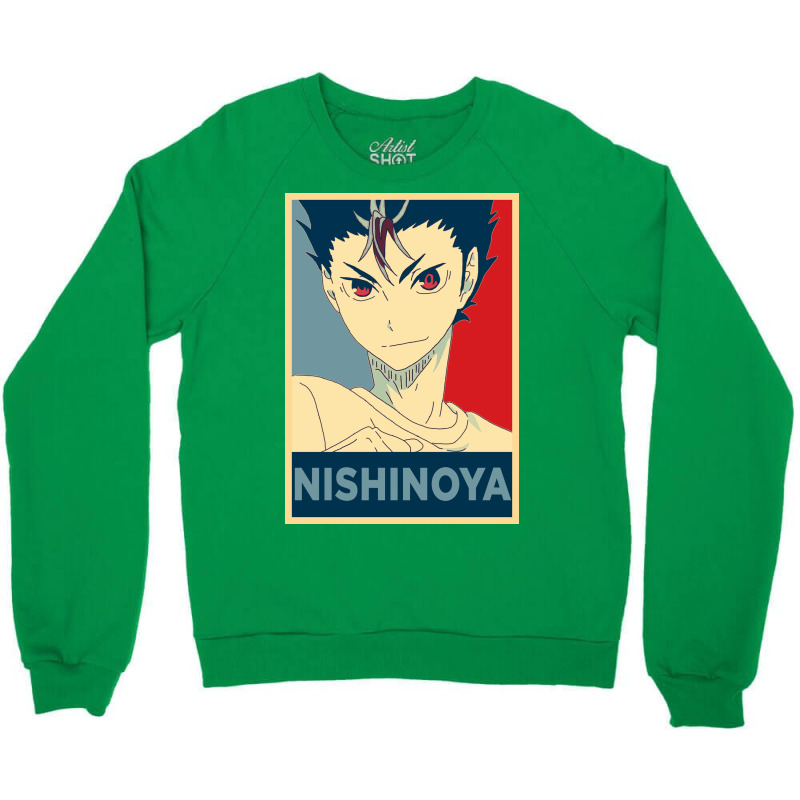 Nishinoya Yuu Hope Crewneck Sweatshirt | Artistshot