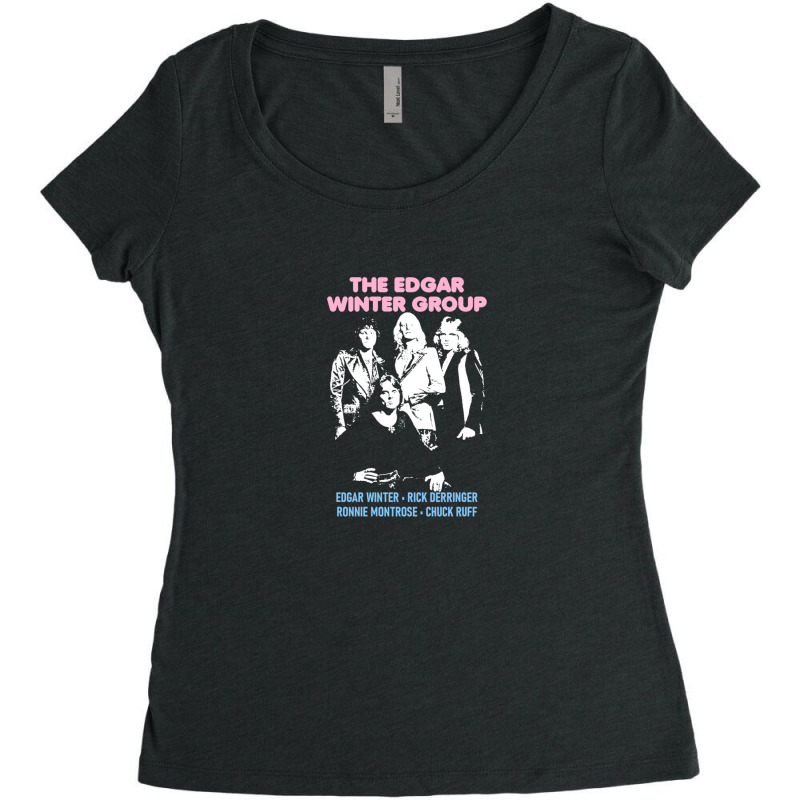 The Edgar Winter Group Women's Triblend Scoop T-shirt by KiesyondaPutnam | Artistshot