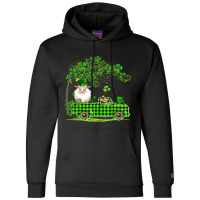 Dabbing Sheep Green Plaid Pickup St. Patricks Day Shamrock 224 Champion Hoodie | Artistshot