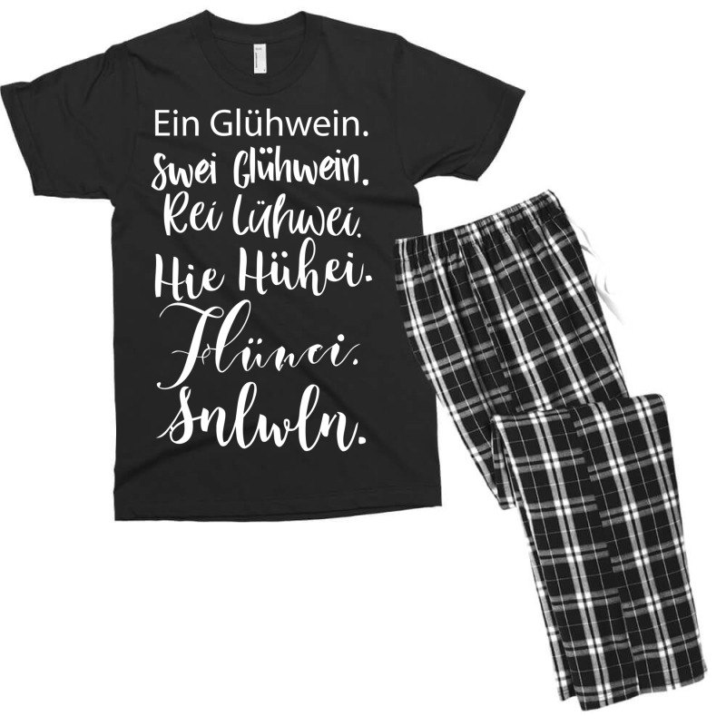 Ein Gluhwein Men's T-shirt Pajama Set | Artistshot