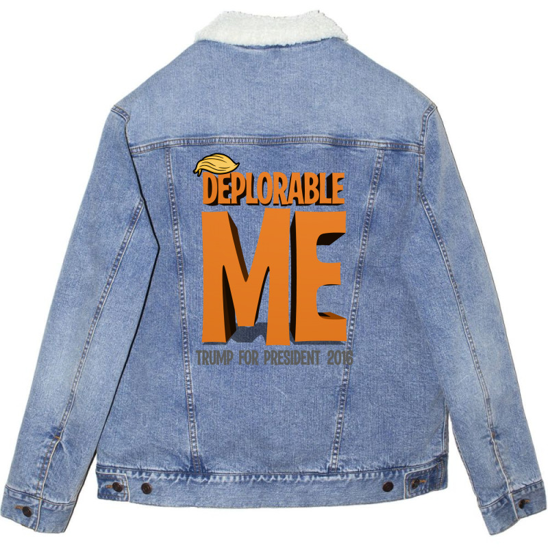 Deplorable Me 01 Unisex Sherpa-lined Denim Jacket | Artistshot