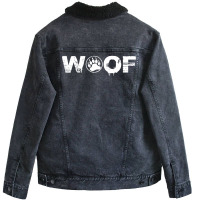 Woofs For Stacy Unisex Sherpa-lined Denim Jacket | Artistshot