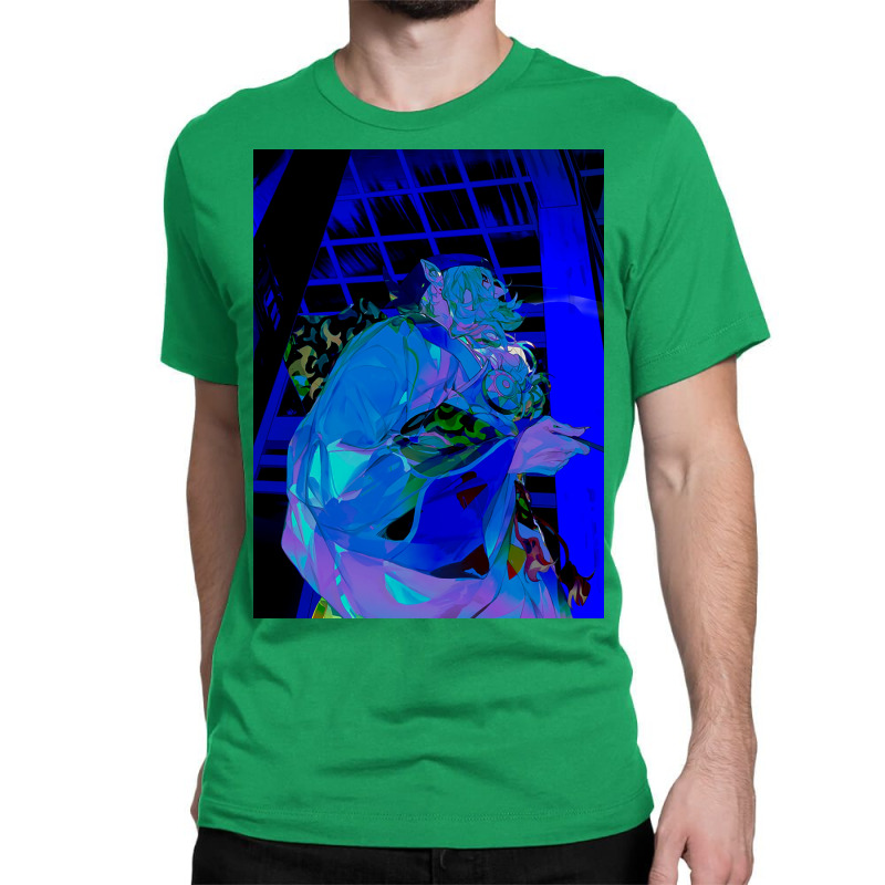 Neon Mononoke Classic T-shirt by shafaqrabohz | Artistshot