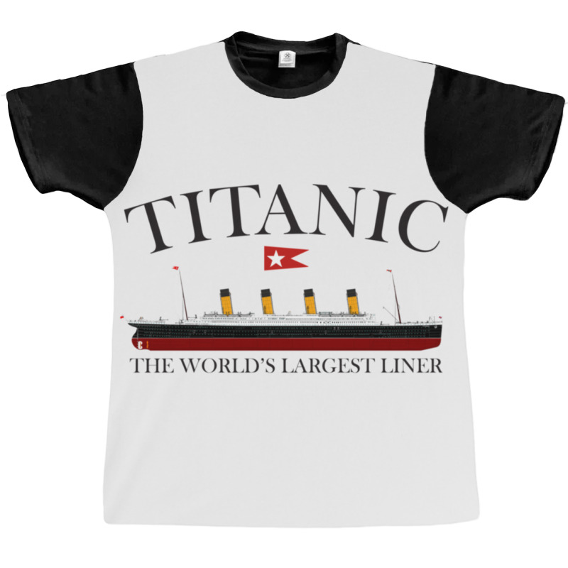 Titanic 1912 Rms Titanic Cruise Ship Disaster Graphic T-shirt | Artistshot