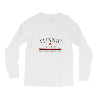 Titanic 1912 Rms Titanic Cruise Ship Disaster Long Sleeve Shirts | Artistshot