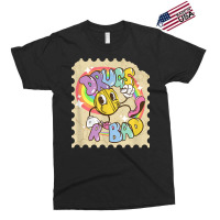 Techno Gift Rave Cardboard Drugs Are Bad Sayings T Shirt Exclusive T-shirt | Artistshot