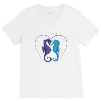 No Limit For Love V-neck Tee | Artistshot