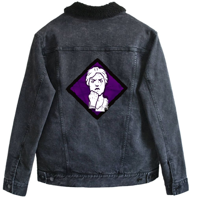 Resilience Hq Diamond Perk Inspired Splash Art Unisex Sherpa-Lined Denim Jacket by adwoaafredyy | Artistshot