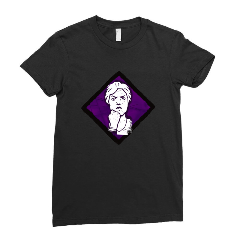 Resilience Hq Diamond Perk Inspired Splash Art Ladies Fitted T-shirt | Artistshot