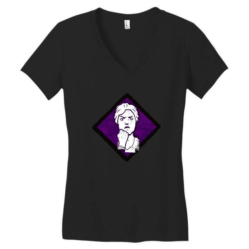 Resilience Hq Diamond Perk Inspired Splash Art Women's V-neck T-shirt | Artistshot