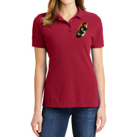 Final Faces Of C. Cunningham Ladies Polo Shirt | Artistshot