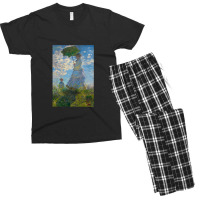 Women With Parasol Men's T-shirt Pajama Set | Artistshot