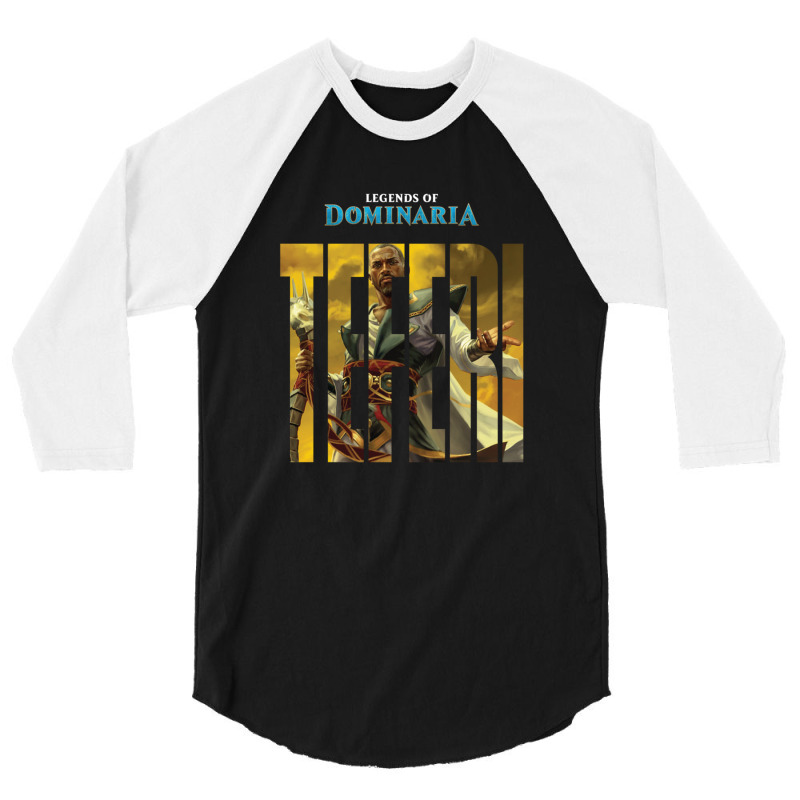 Dominaria Teferi Friend 3/4 Sleeve Shirt by ekukaevelsy | Artistshot