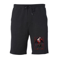 Yumeko Jabami Red Edgy Overload Fleece Short | Artistshot