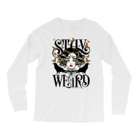 Rose And The Ravens {stay Weird} Colour Version Long Sleeve Shirts | Artistshot