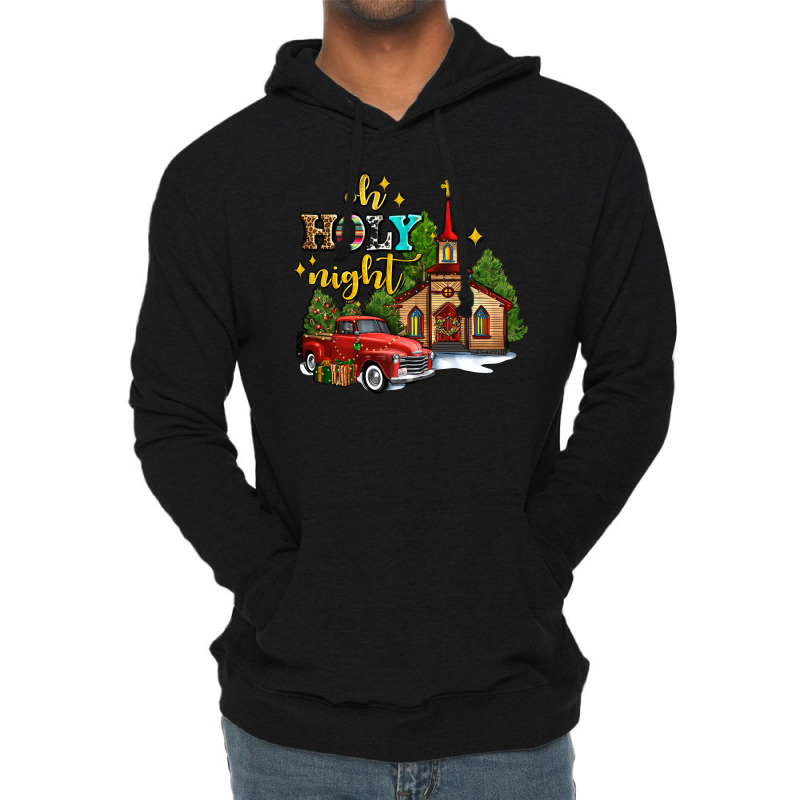 The Church  Holy Night Western Truck Lightweight Hoodie | Artistshot