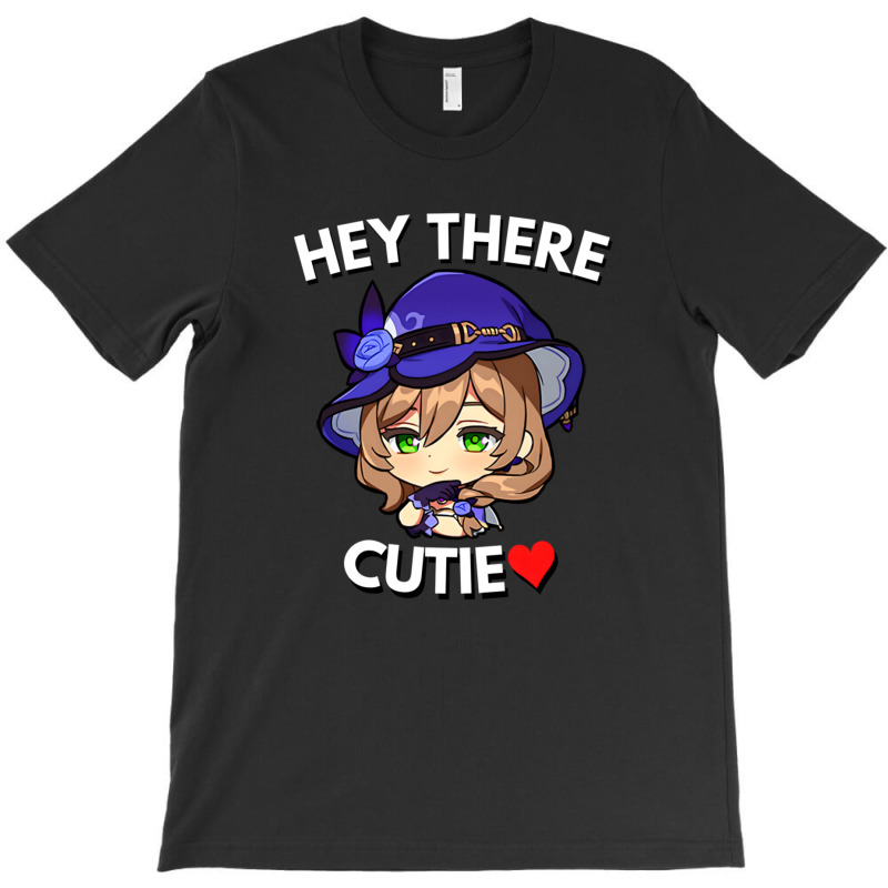 Lisa Hey There Cutie Genshin Impact T-shirt | Artistshot