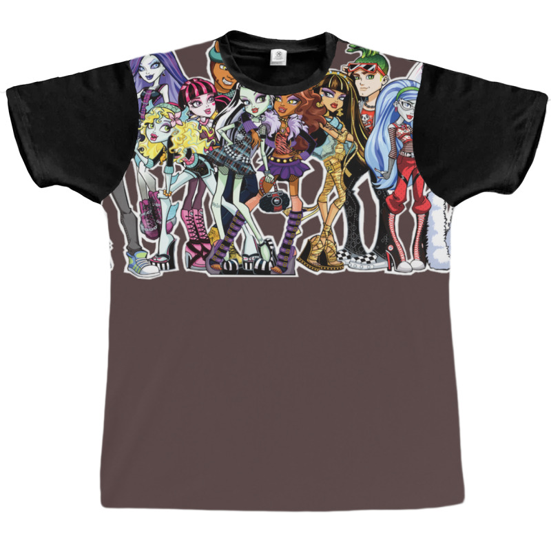 Monster High Core Characters Graphic T-shirt by markkasihanu | Artistshot