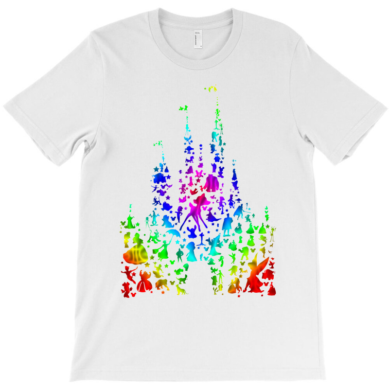 Happiest Castle On Earth (rainbow Explosion) Sleeveless Top T-shirt | Artistshot