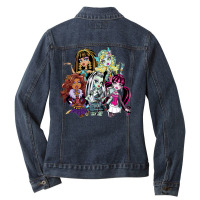 Monster High Core Girls Ladies Denim Jacket | Artistshot