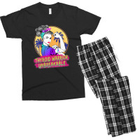 Thyroid Warrior Unbreakable Women Thyroid Awareness Men's T-shirt Pajama Set | Artistshot