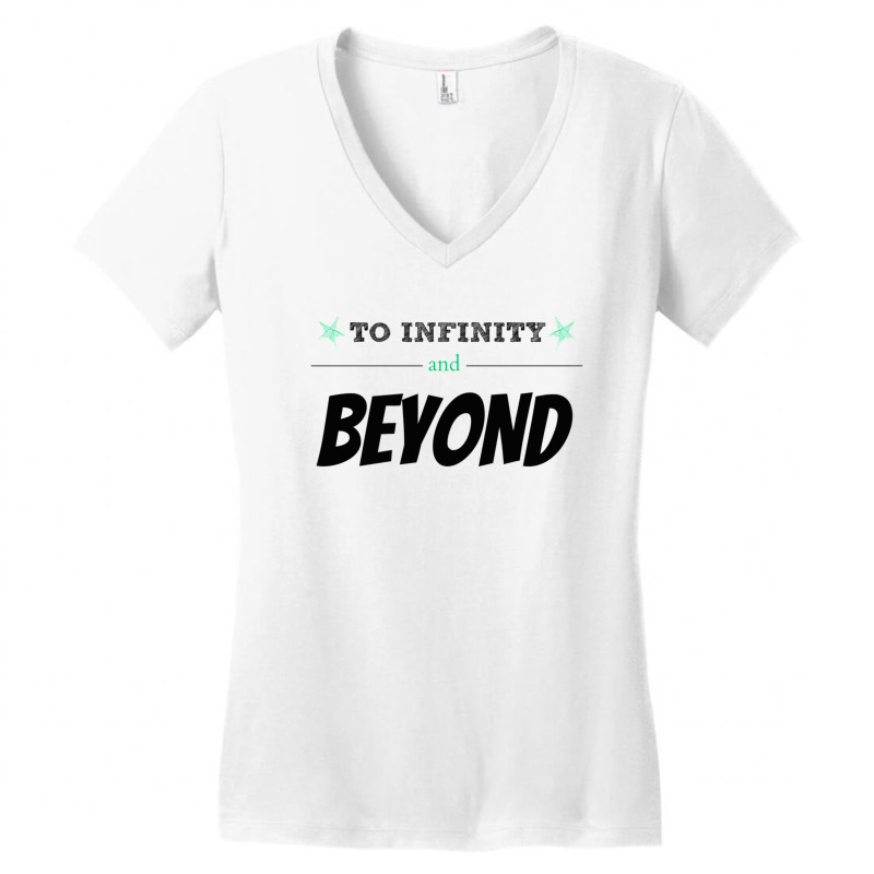 To Infinity And Beyond 12 Women's V-Neck T-Shirt by yenalsardao | Artistshot