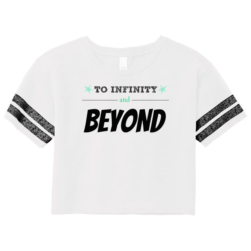 To Infinity And Beyond 12 Scorecard Crop Tee by yenalsardao | Artistshot