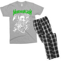 Nekrogoblikon Merch Nekrogoblikon Gift Halloween Day Men's T-shirt Pajama Set | Artistshot