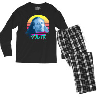 Nicolas Cage Stage Name Actor Filmmaker Coppola Received Many Awards F Men's Long Sleeve Pajama Set | Artistshot