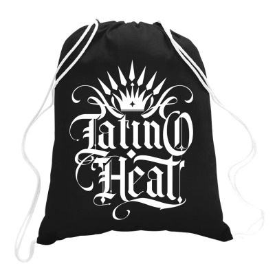 Latino Heat / Eddie Guerrero Drawstring Bags Designed By Tiococacola