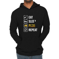 Eat Sleep Pubg Repeat - Game Nerds Daily Life Gift Ideas Lightweight Hoodie | Artistshot