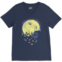 Nightmare Moon Nightmare Before Christmas V-neck Tee | Artistshot