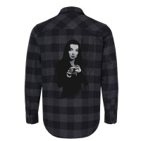 Normal Is An Illusion   Morticia Addams Flannel Shirt | Artistshot