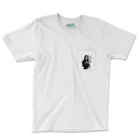 Normal Is An Illusion   Morticia Addams Pocket T-shirt | Artistshot