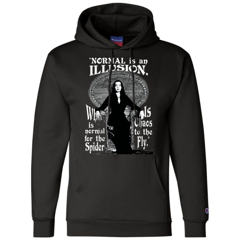 Normal Is An Illusion Champion Hoodie by mrirtstruppg | Artistshot