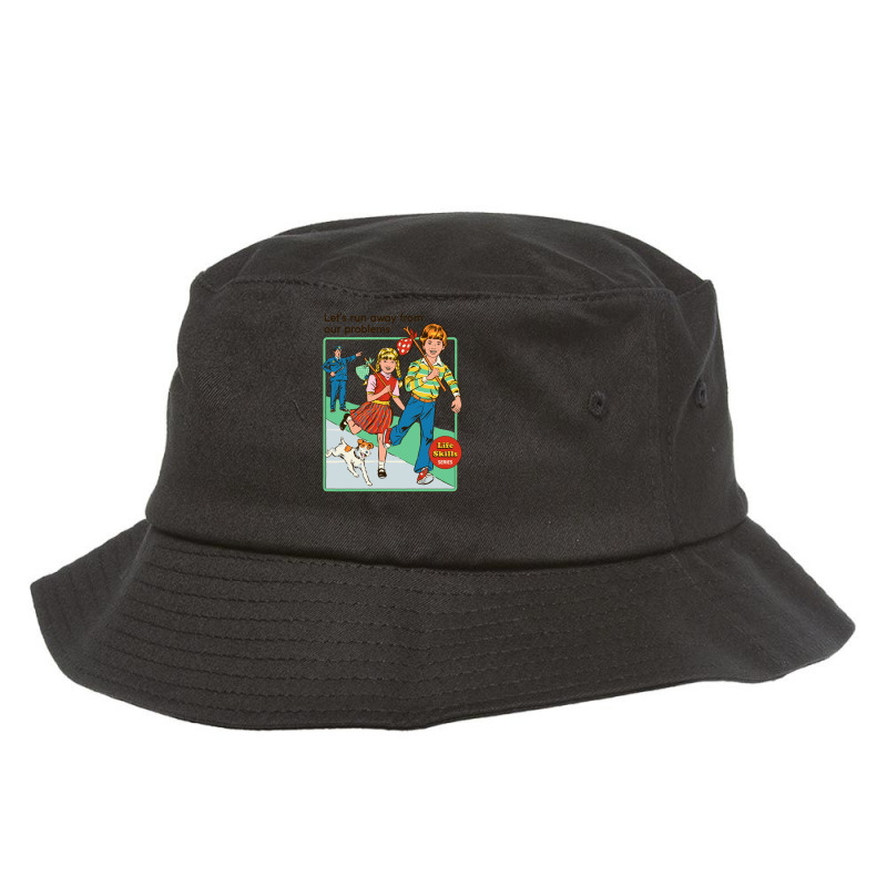 Let's Run Away Bucket Hat by MeganCangelosi | Artistshot