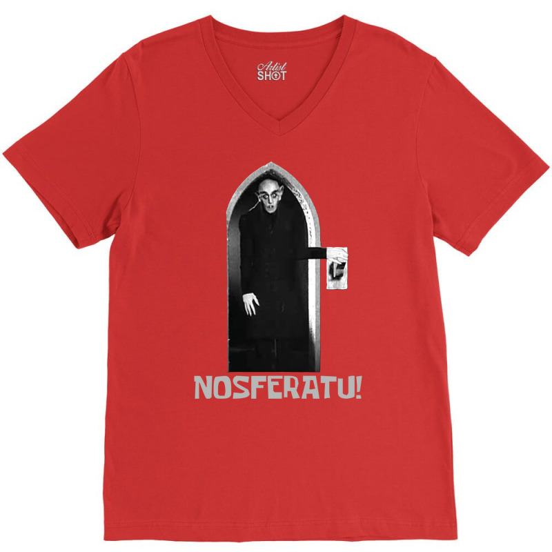 Nosferatu! V-Neck Tee by mrirtstruppg | Artistshot