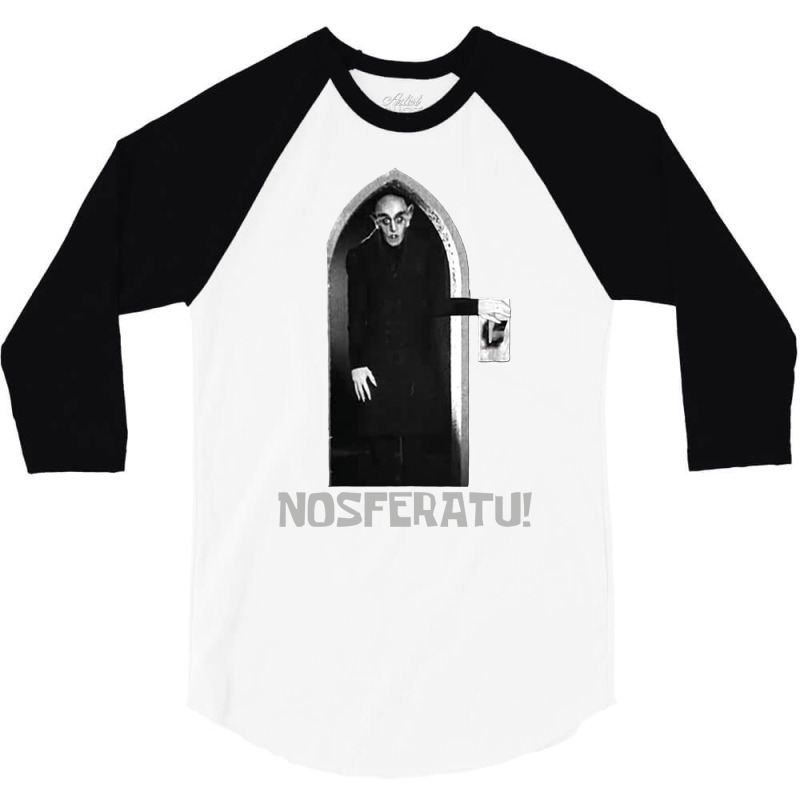 Nosferatu! 3/4 Sleeve Shirt by mrirtstruppg | Artistshot