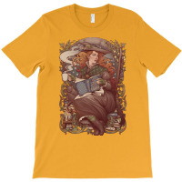 Nouveau Folk Witch T-shirt | Artistshot