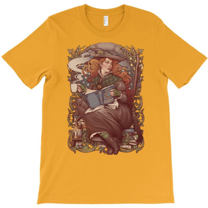 Nouveau Folk Witch T-Shirt by mrirtstruppg | Artistshot