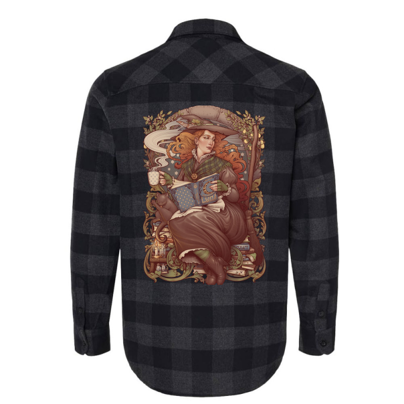 Nouveau Folk Witch Flannel Shirt by mrirtstruppg | Artistshot