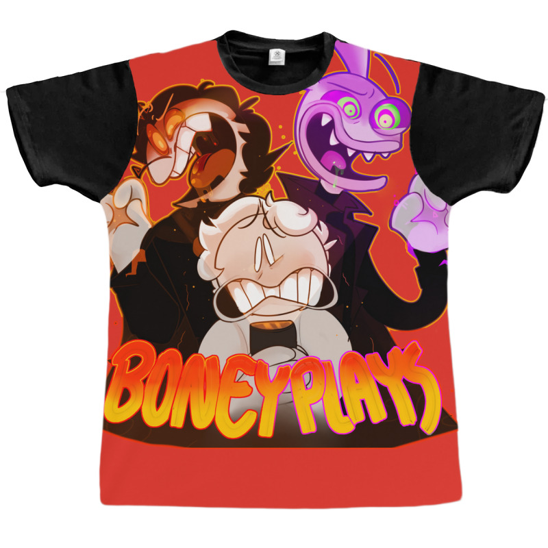 Oneyplays ! Boneyplays ! Halloween!!! Graphic T-shirt by mrirtstruppg | Artistshot